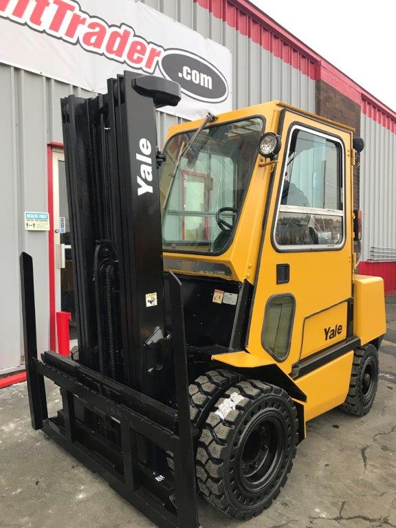 189" lift height yellow yale forklift for sale